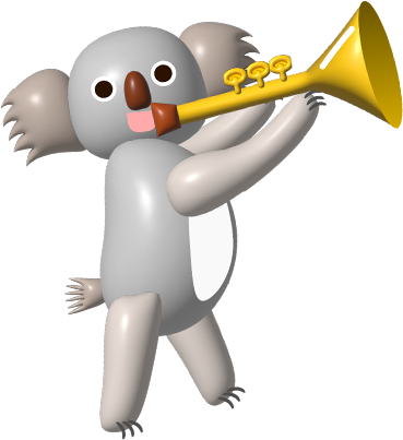 コアラのイラスト