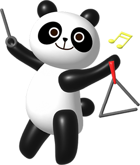 パンダのイラスト