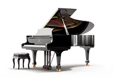 グランドピアノCG